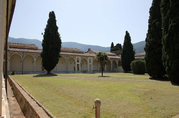 Il chiostro della Certosa di Calci da visitare vicino a Pisa