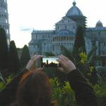 Panorami città di Pisa qui Piazza dei Miracoli