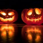 due zucche di halloween a pisa