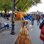 lucca comics & games: cosplayer de La Bella sui viali