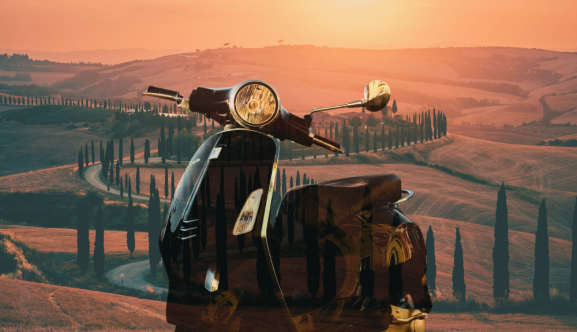 tour in vespa pisa pontedera