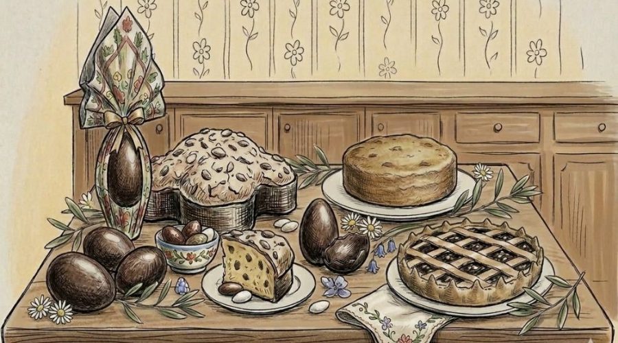 Uova di Pasqua e schiacciate artigianali a Pisa: dove trovare i dolci migliori