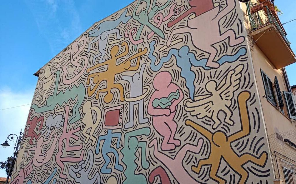 Murales Tuttomondo Keith Haring Pisa