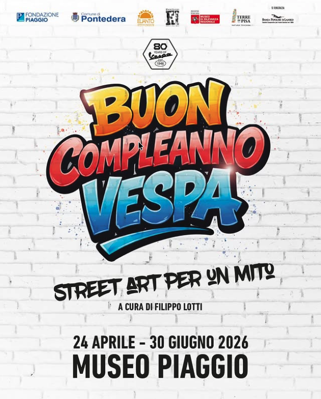 Mostra Buon Compleanno Vespa – Street art per un mito