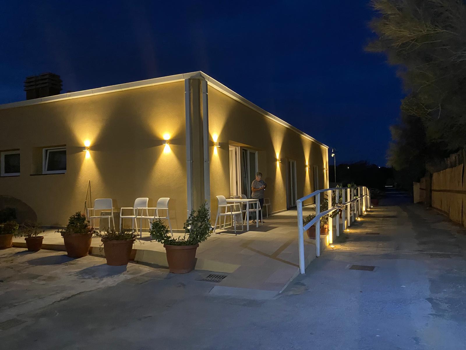 esterno casine bigfish, con illuminazione