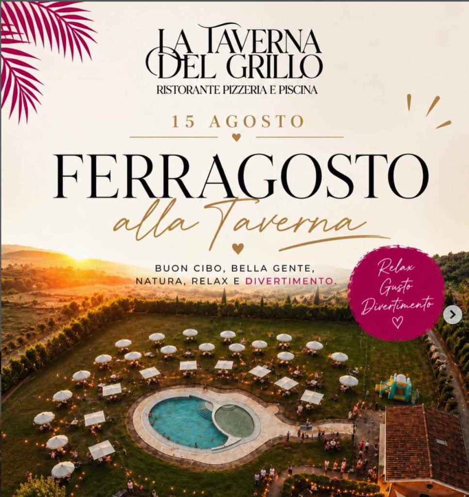 Ferragosto 2026 alla Taverna del Grillo