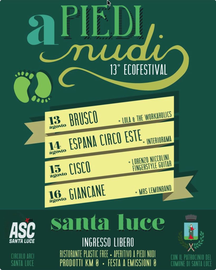 Cisco in concerto – A piedi nudi Festival 2026