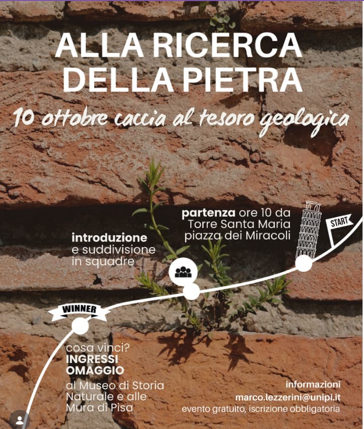Alla ricerca della pietra: caccia al tesoro sulle mura di Pisa
