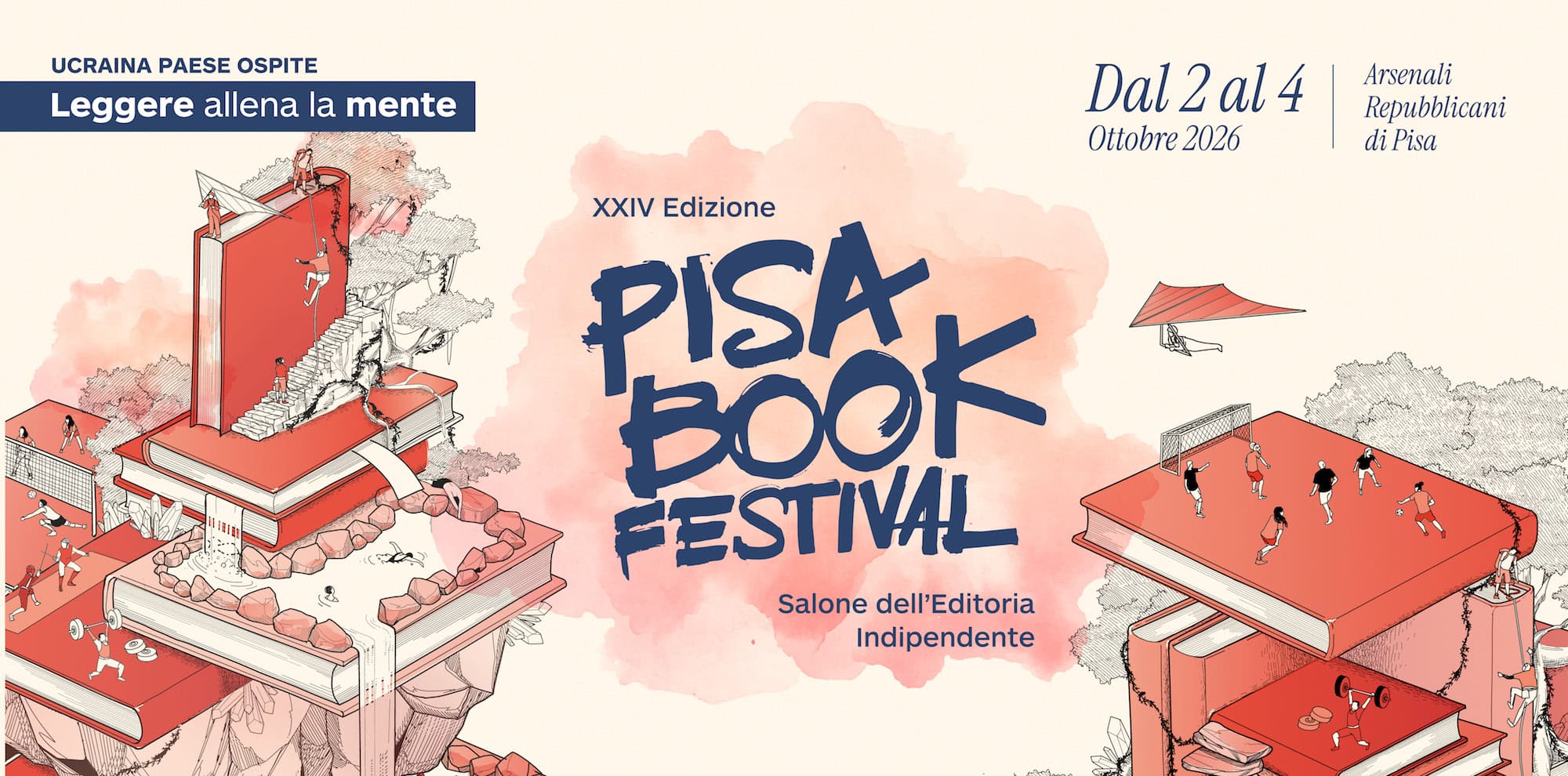 Pisa Book Festival 2026: programma, ospiti e come orientarsi
