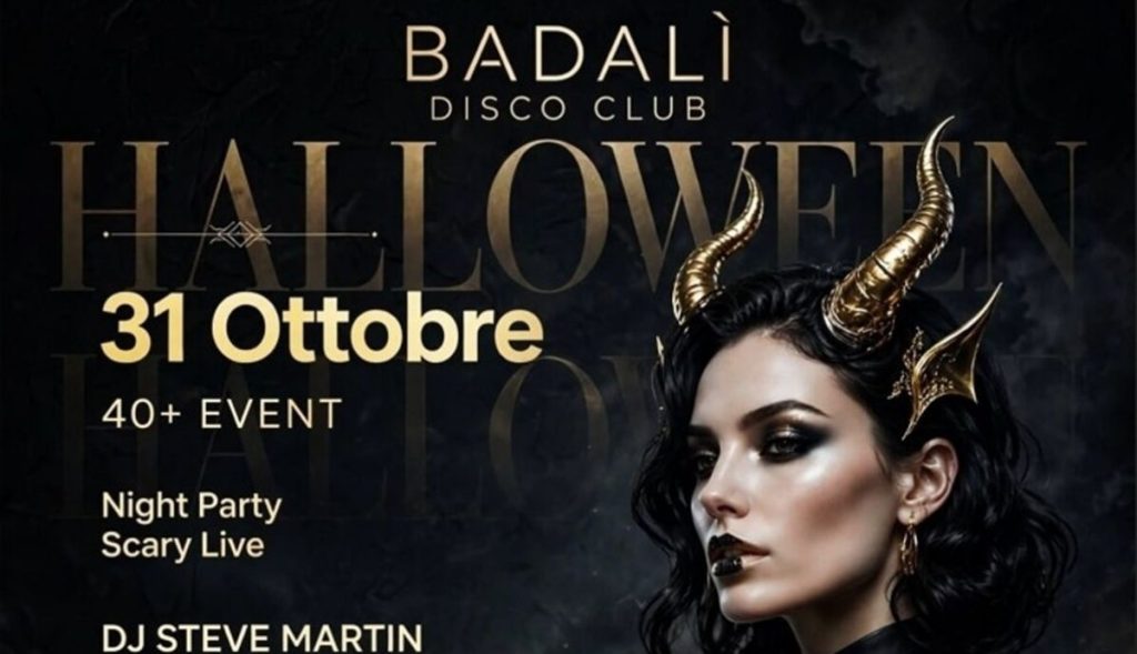 Halloween Night Party al Badalì Disco Club con Steve Martin Dj